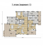 Дом из клееного бруса VZ-389